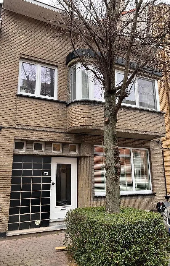 Charmante Art Deco Rijwoning Ostende Belgien